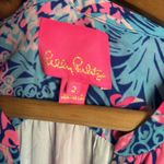 Lilly Pulitzer Gabriel Lileeze Tunic Dress Borealis Blue Tropic Down Low 2 Photo 7