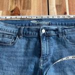 Old Navy Cuffed Jean Shorts Size 12 Medium Wash Photo 2