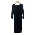 Boden Rosalie Twist Front Jersey Knit Dress in Black Size 8 Photo 2