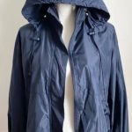 Lauren Ralph Lauren • Navy Zip Up Hooded Jacket Blue Photo 0