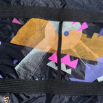 Spalding Vintage  Tote Bag Neon Colors Black  Retro RARE Gym‎ I Photo 2