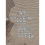 RUBY RIBBON Size Medium‎ HIGH WAIST SHAPING SHORT Style 1995 Tan Photo 4