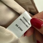 Tart Collections Women's Moto Jacket M Taupe Faux Leather Asymmetrical Zip Vegan Tan Size M Photo 2