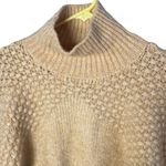 Free People  Women’s Size Medium Bradley Pullover Sweater in Camel Heather Photo 2