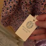 Tuckernuck NWT Hyacinth House  Lilac Floral Zip Front Ellie Mini Dress Photo 5