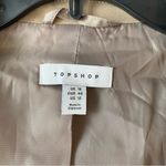Topshop  Belted Blazer Jacket Beige 12 Photo 5