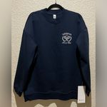 Lululemon  NWT Heavyweight Fleece Pullover Tennis Club Sweater Top Blue Size M Photo 5