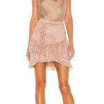 Majorelle Lennox Mini Skirt in Blush Photo 3
