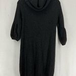 Vince  Half Sleeve Cowl Neck Wool Sweater Dress Small Gray Photo 0