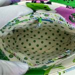 Vera Bradley  | Sateen Nicole Butterfly Floral Print Satchel Handbag Photo 10