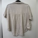 Fun2Fun EUC Fun 2 Fun Beige Button Down Photo 1