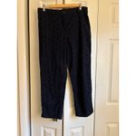 Ann Taylor  Eyelet Pants – Size 6 – Navy Blue Photo 2