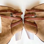 ALLSAINTS Victoria Leather Heel Boot Bootie Tobacco Brown Size 36/5 Photo 6