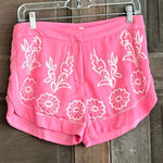 Sans Souci  Pink Embroidered , 1.5"‎ Inseam,, Size M Photo 0