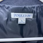 Pendleton VTG  Pea Coat Black 100% Wool Women's Size XL Classic Business Attire Photo 3