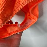 Good American  Neon Orange One Piece Swimsuit Size 5/6 Photo 4
