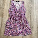 Forever 21 Multi Floral Tulip Dress S Photo 0