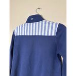 Vineyard Vines 1/4 Zip Pullover Sweatshirt Jacket Womens XS Navy Blue Nautical Photo 4