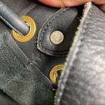 Dooney & Bourke  Gloved Black Leather Bucket Backpack Vintage Photo 8