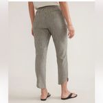 Marine layer Allison Dolphin Hem Striped Elastic Waist Pull On Pants Sz L Photo 1