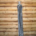 Parker NWT  New York Coop Silk Print Maxi Dress Photo 3