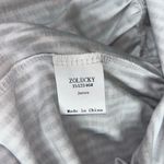 Lucky Brand Zolucky Women’s Striped Greige and White Long Sleeve Maxi Dress Sz Large Photo 8