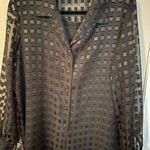 Allison Daley  Long Sleeved Layered Button Down Blouse Photo 1