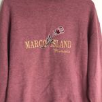 Vintage signal sport Marco island Florida vacation oversized cozy sweater Pink Size L Photo 1