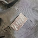 White House | Black Market WHBM Open Cardigan Blazer Sz 10 White Ruffle Accent Cropped Jacket Large Photo 7