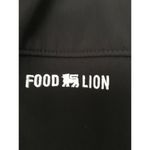 Food Lion Grocery Women’s Zip Up Work Jacket Coat Size Medium Black Photo 1