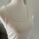 Fabletics Cute Brand New with Tags Cream Colored  Tank Top Photo 6