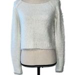 Decree  small snowdrift sweater super soft sparkly long sleeve cropped length NwT Photo 9