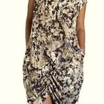 French Connection  Olive Camo Camouflage Watercolor Sleeveless Dress Size 2 XS Photo 0