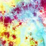 Beach Lunch Lounge Womens Small Top Tie Dye Firework Fancy Handmade Pink 134 Photo 8