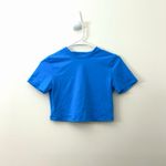 SKIMS  swim t-shirt in turquoise size S Photo 6