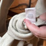 Coldwater Creek  Oatmeal Cream Fleece Pullover Size Medium Photo 6