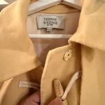 Teenie Weenie Yellow Wool Handmade Trench Coat Photo 4