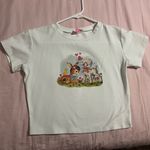 Sugar Thrillz White Animal Friends Tee Size L Photo 0