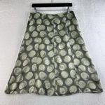 Amanda Smith VTG Y2k 8 Skirt Silk Slip Fairy Whimsy Bella Swan Midi Coquette Green Flowy Photo 1