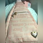 Juicy Couture NEW  Material Girl Powder Blush Sling Backpack Photo 6
