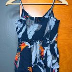 Patrons of Peace  Navy Floral Tank Top Photo 1