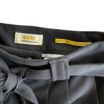 Maeve women's Navy pleated shorts size 2 with belt Photo 2