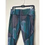 Sweaty Betty  Power Pocket Workout 7/8 Legging Women Size US 12 Green City Lights Photo 2
