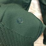 Lululemon  2/4 Forest Green Textured Ribbed HW Sculpt Knit Cropped Leggings Photo 7