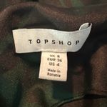Topshop Lace Maxi Fishtail Slip Dress Green Print Size US 4 Photo 3