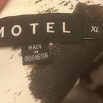 Motel Rocks Dolls Kill  Pelmo Brown Cowhide Print Cotton Mini Skirt Size XL NWOT Photo 4