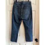Ann Taylor LOFT High Rise Cropped Jeans Distressed Raw Hem Denim Jeans Size 0 Photo 7