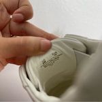 Sam Edelman Sneakers White Leya Leather Faux Fur Pom Pom Size 6 Photo 7