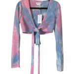 Lovers + Friends  Mclaughlin Pastel Tie Dye Top XS NWT Photo 3