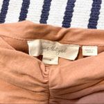 Anthropologie Forever That Girl Puff Shoulder Babydoll Linen Blend Mini Dress in Dusty Rose Photo 11